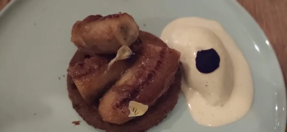 Bananes Flambées Et Glace Vanille Maison